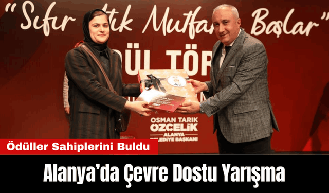 Antalya Alanya'da Çevre Dostu Yarışma