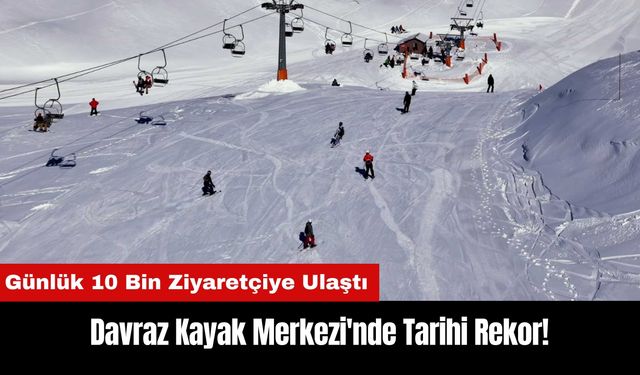 Davraz Kayak Merkezi'nde Tarihi Rekor!