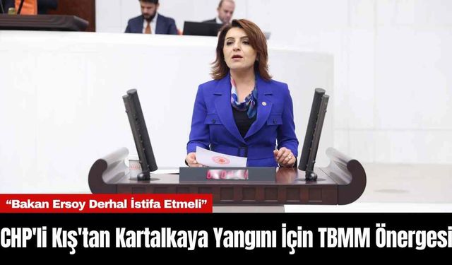 CHP'li Kış'tan Kartalkaya Yangını İçin TBMM Önergesi