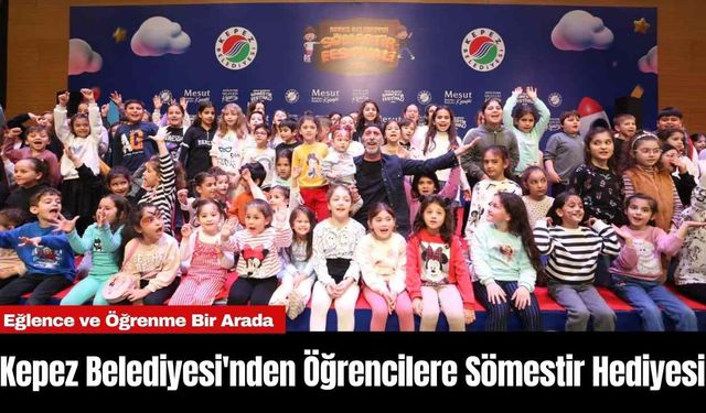 Kepez Belediyesi'nden Öğrencilere Sömestir Hediyesi