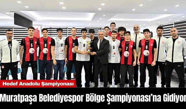 Muratpaşa Belediyespor Bölge Şampiyonası’na Gidiyor