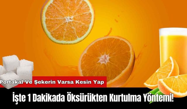 İşte 1 Dakikada Öksürükten Kurtulma Yöntemi!