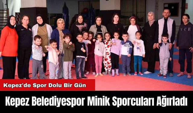 Kepez Belediyespor Minik Sporcuları Ağırladı