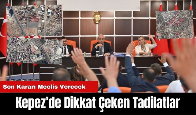 Kepez'de Dikkat Çeken Tadilatlar