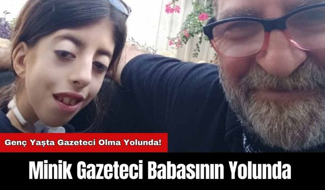 Minik Gazeteci Babasının Yolunda