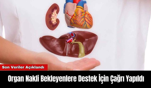 Organ Nakli Bekleyenlere Destek İçin Çağrı Yapıldı