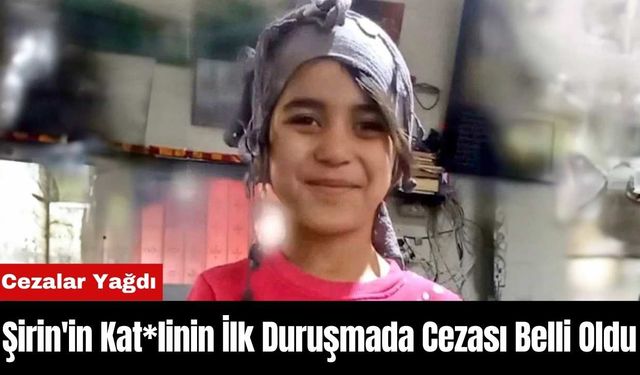 Şirin'in Kat*linin İlk Duruşmada Cezası Belli Oldu