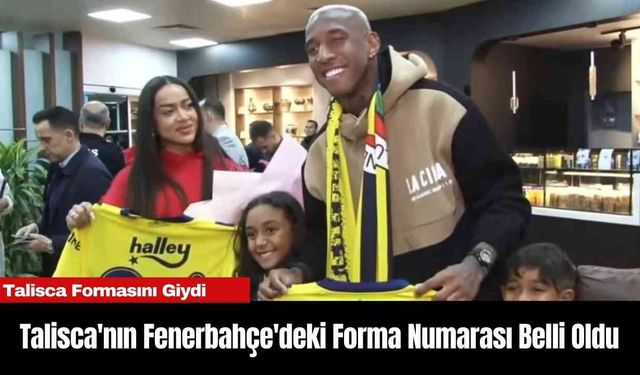 Talisca'nın Fenerbahçe'deki Forma Numarası Belli Oldu