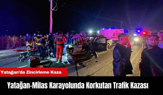 Yatağan-Milas Karayolunda Korkutan Trafik Kazası