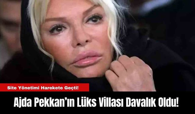 Ajda Pekkan’ın Lüks Villası Davalık Oldu!