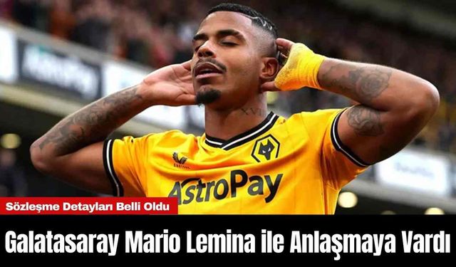 Galatasaray Mario Lemina ile Anlaşmaya Vardı