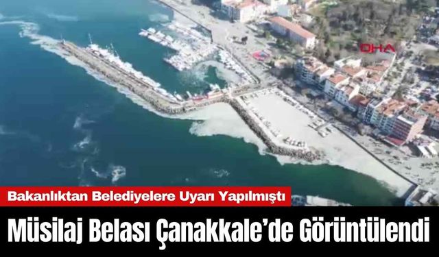 Müsilaj Belası Çanakkale’de Görüntülendi