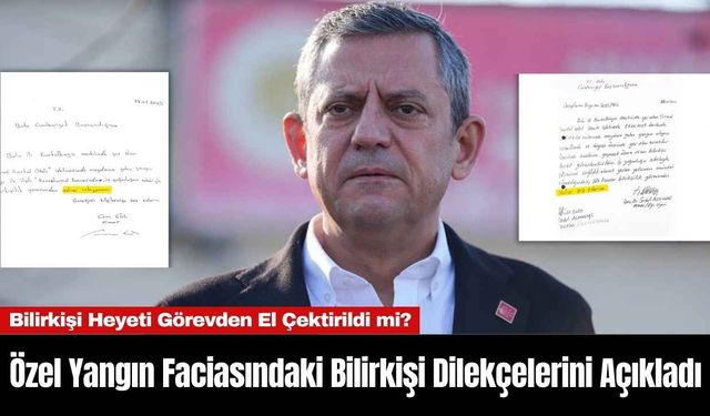 Özel Yangın Faciasındaki Bilirkişi Dilekçelerini Açıkladı