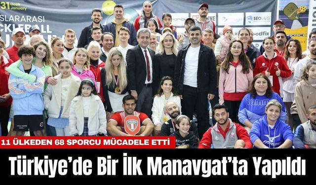 Türkiye’de Bir İlk Manavgat’ta Yapıldı