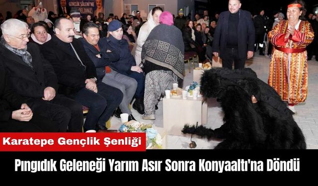 Pıngıdık Geleneği Yarım Asır Sonra Konyaaltı'na Döndü