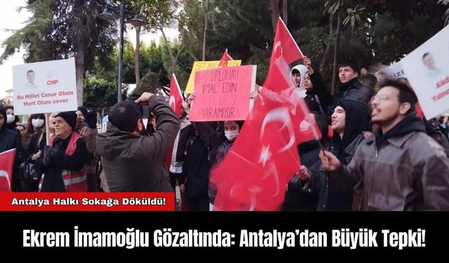 Antalya'da Üniversite öğrencilerinden Aydın Kanza'dan Tepki