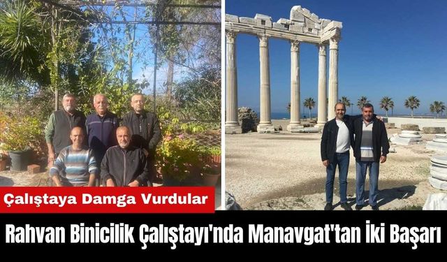 Rahvan Binicilik Çalıştayı'nda Manavgat'tan İki Başarı