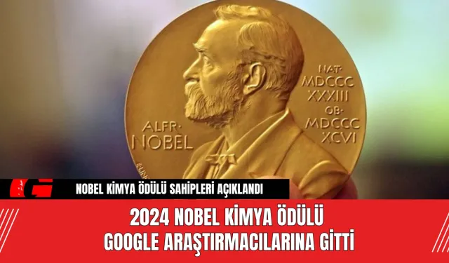 2024 Nobel Kimya Ödülü Google Araştırmacılarına Gitti