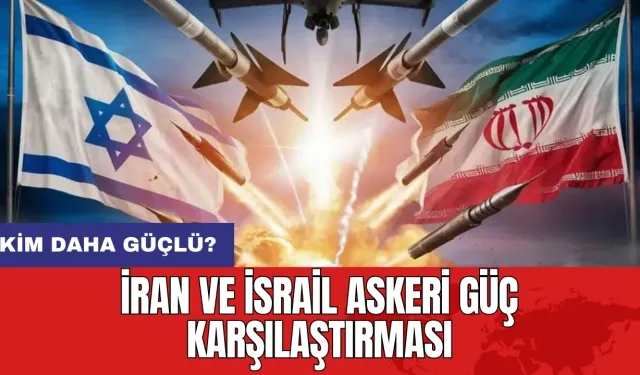 İran ve İsrail askeri güç karşılaştırması: Kim daha güçlü?