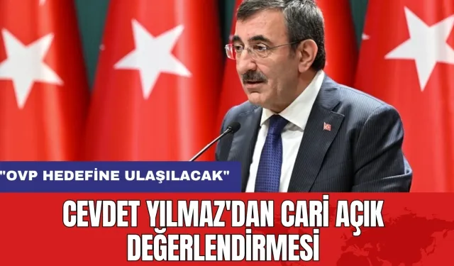 Cevdet Yılmaz'dan cari açık değerlendirmesi: "OVP hedefine ulaşılacak"