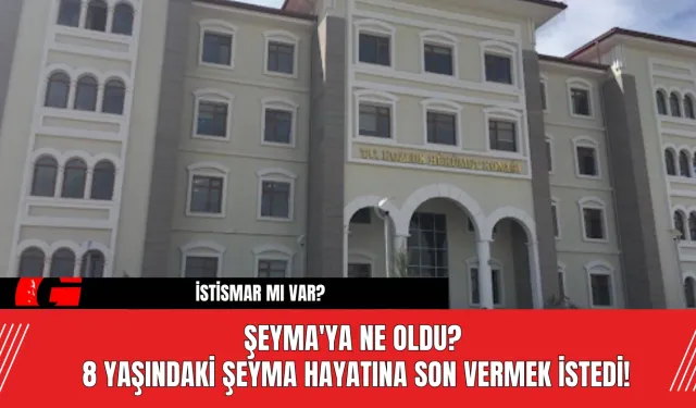 Şeyma'ya Ne Oldu? 8 Yaşındaki Şeyma Hayatına Son Vermek İstedi!