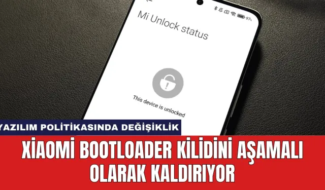 Xiaomi Bootloader Kilidini Aşamalı Olarak Kaldırıyor