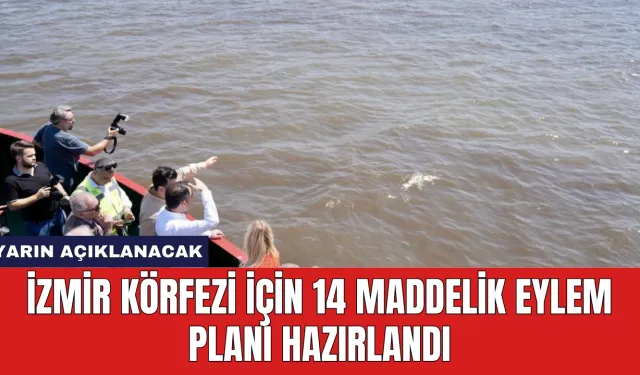 İzmir Körfezi İçin 14 Maddelik Eylem Planı Hazırlandı