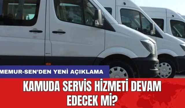 Kamuda servis hizmeti devam edecek mi? Memur-Sen’den yeni açıklama