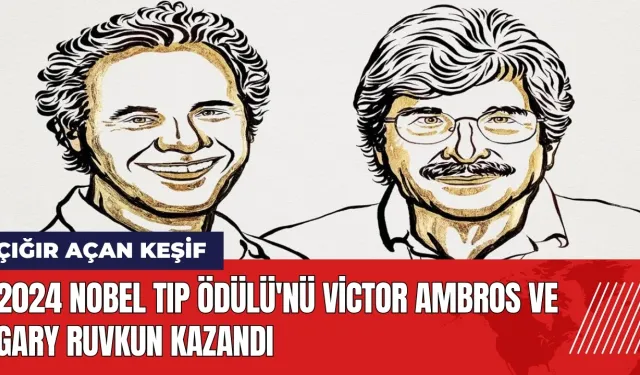 2024 Nobel Tıp Ödülü'nü Victor Ambros ve Gary Ruvkun kazandı