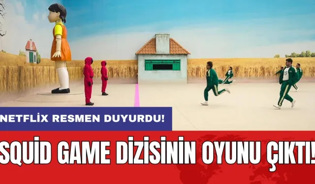 Netflix resmen duyurdu: Squid Game dizisinin oyunu çıktı!