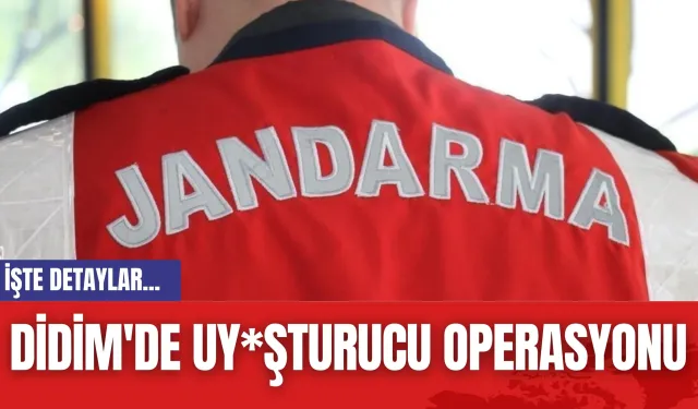 Didim'de Uy*şturucu Operasyonu