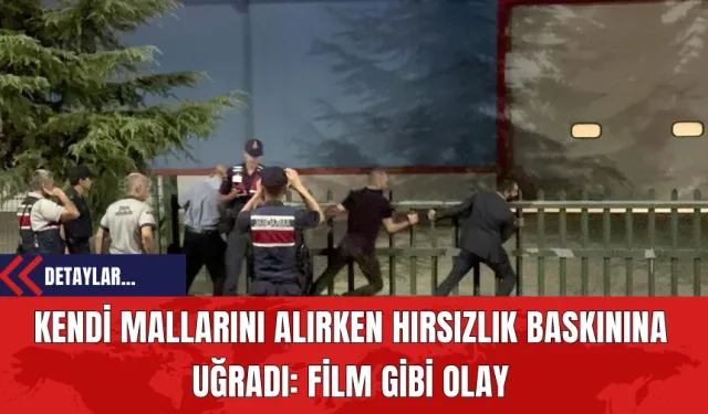 Kendi Mallarını Alırken Hırsızlık Baskınına Uğradı: Film Gibi Olay