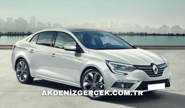 İcradan satılık 2023 model Renault Megane marka otomobil