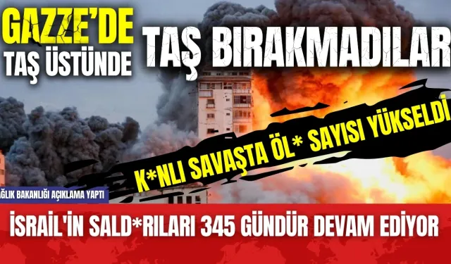 Gazze'de taş üstünde taş kalmadı! Öl* sayısı 40 bini geçti