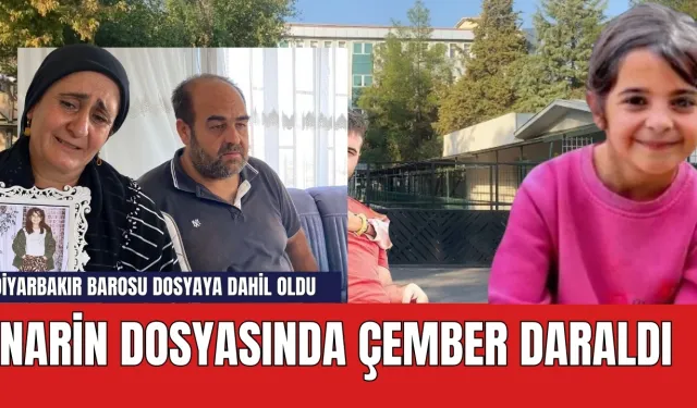 Son dakika! Narin dosyasında çember daraldı: Diyarbakır Barosu dosyaya dahil oldu