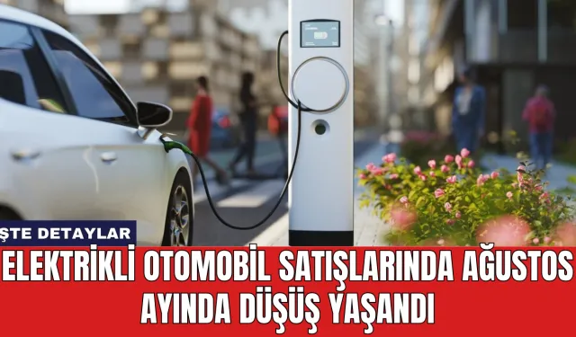 Elektrikli Otomobil Satışlarında Ağustos Ayında Düşüş Yaşandı