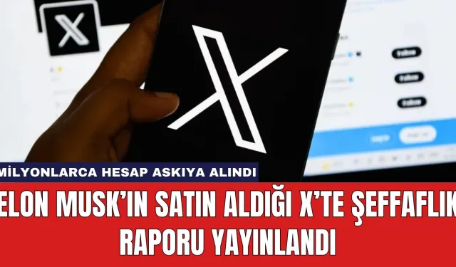 Elon Musk’ın Satın Aldığı X’te Şeffaflık Raporu Yayınlandı