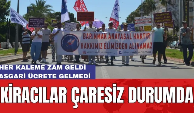 Kiracılar İsyanda! "Her Kaleme Zam Geldi Asgari Ücrete Gelmedi"