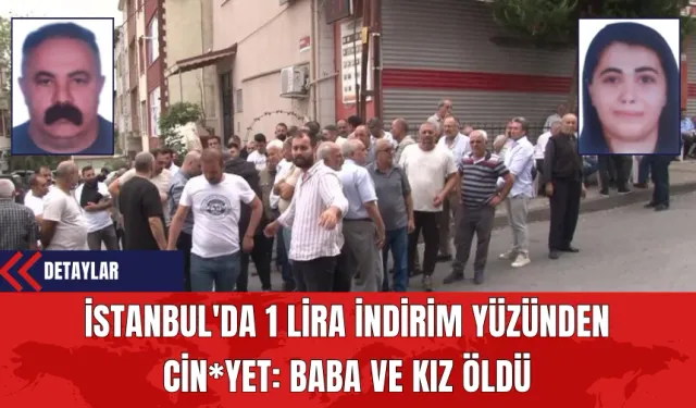 İstanbul'da 1 Lira İndirim Yüzünden Cin*yet: Baba ve Kız Öldü