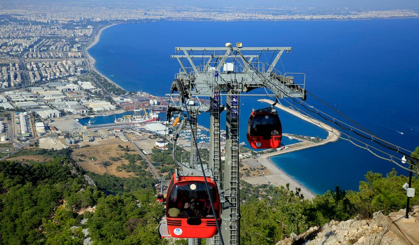 TÜNEKTEPE TELEFERİK YENİLENİYOR