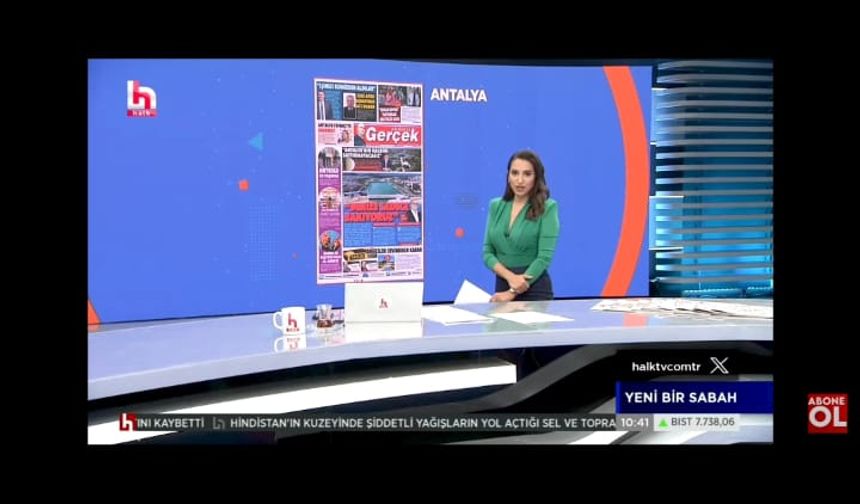 15 Ağustos tarihli sayımız Halk TV ekranlarında