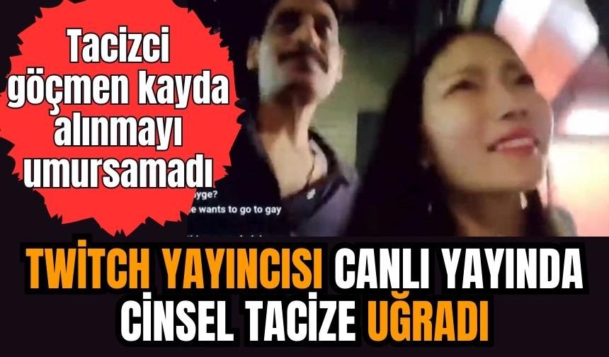 Twitch yayıncısı, canlı yayında cinsel saldırıya uğradı