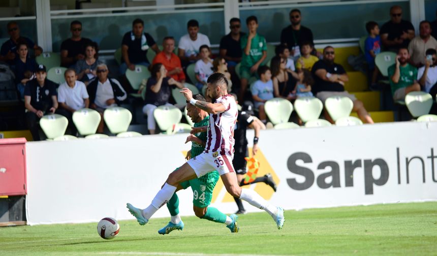 Bodrum FK Bandırmaspor'u 2-1 mağlup etti