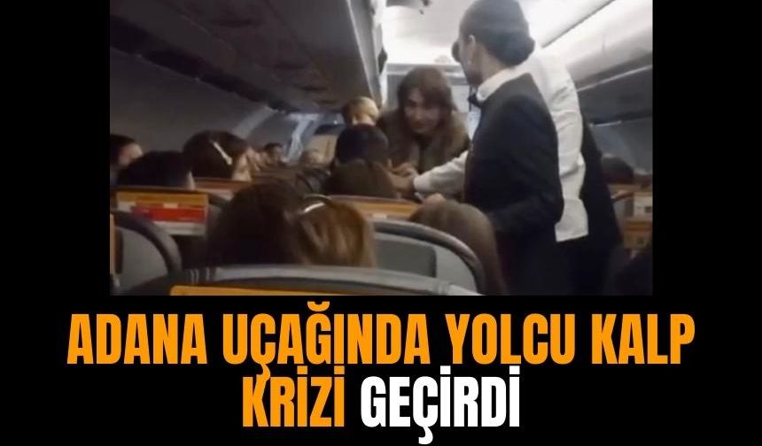Adana Uçağında Yolcu Kalp Krizi Geçirdi