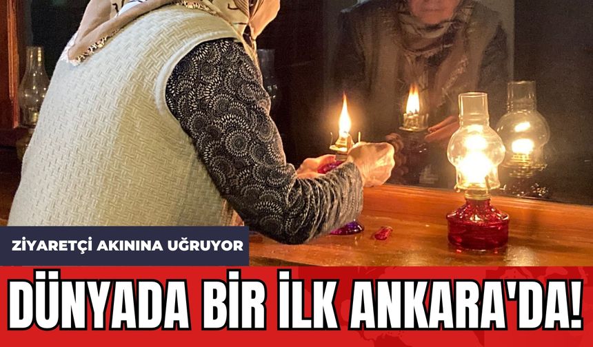 Dünyada Bir İlk Ankara'da! Ziyaretçi Akınına Uğruyor