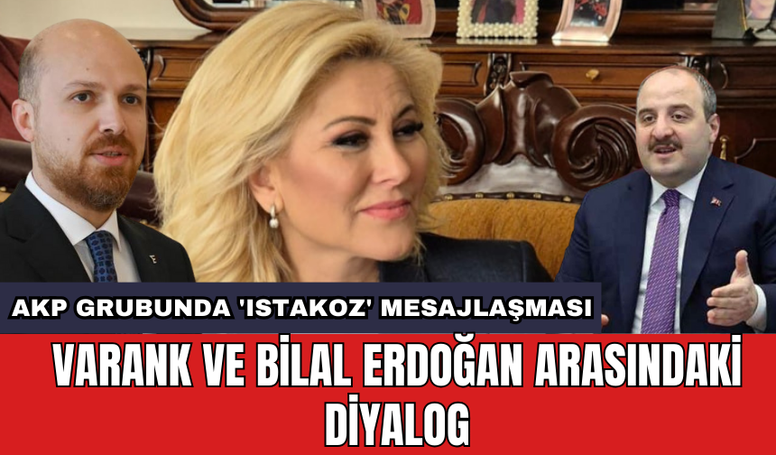 AKP grubunda 'Istakoz' mesajlaşması: Varank ve Bilal Erdoğan arasındaki diyalog