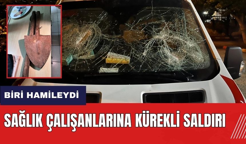 Adana'da sağlık çalışanlarına kürekli saldırı! Biri hamileydi