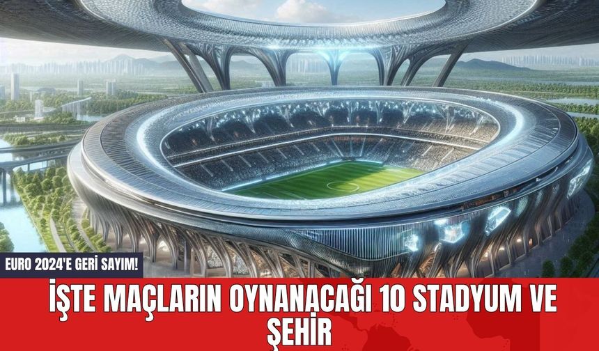 EURO 2024'e Geri Sayım! İşte Maçların Oynanacağı 10 Stadyum ve Şehir