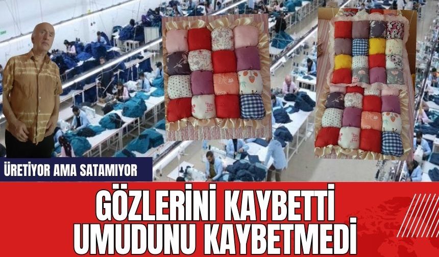 Görme yetisini kaybetti umudunu kaybetmedi! Yardımeli bekliyor