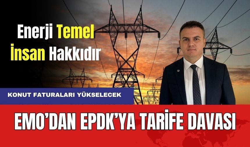 EMO'dan EPDK'ya Tarife Davası! Antalya'dan Tarife Artışına Tepki